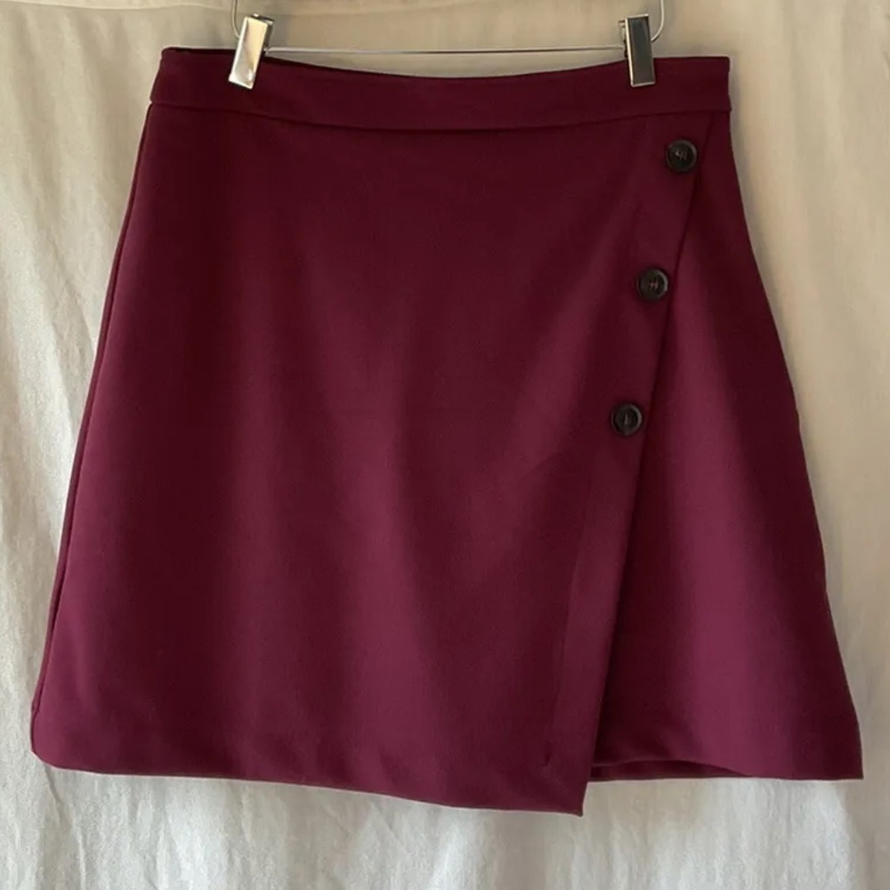 NWT Banana Republic Faux Wrap Skirt, Size 8